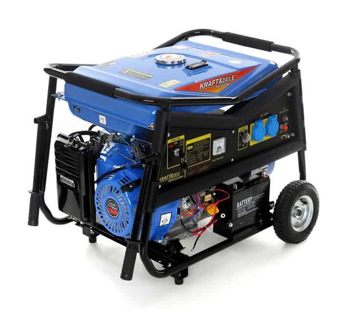 Agregat jednofazowy 5000W 12/230V KD145 Ręczny i elektryczny rozruch 9 Agregat jednofazowy 5000W 12/230V KD145 Ręczny i elektryczny rozruch - obrazek 9