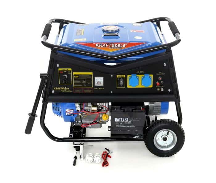 Agregat jednofazowy 5000W 12/230V KD145 Ręczny i elektryczny rozruch 10 Agregat jednofazowy 5000W 12/230V KD145 Ręczny i elektryczny rozruch - obrazek 10