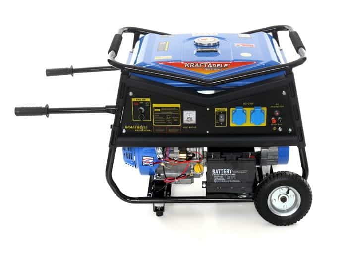Agregat jednofazowy 5000W 12/230V KD145 Ręczny i elektryczny rozruch 11 Agregat jednofazowy 5000W 12/230V KD145 Ręczny i elektryczny rozruch - obrazek 11
