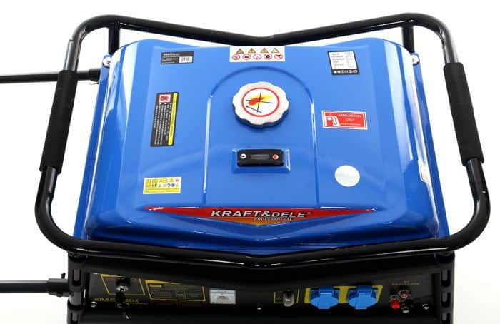 Agregat jednofazowy 5000W 12/230V KD145 Ręczny i elektryczny rozruch 12 Agregat jednofazowy 5000W 12/230V KD145 Ręczny i elektryczny rozruch - obrazek 12