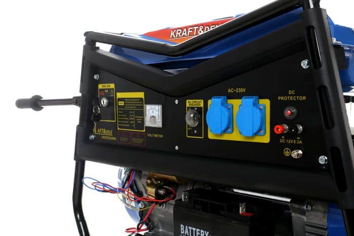 Agregat jednofazowy 5000W 12/230V KD145 Ręczny i elektryczny rozruch 14 Agregat jednofazowy 5000W 12/230V KD145 Ręczny i elektryczny rozruch - obrazek 14