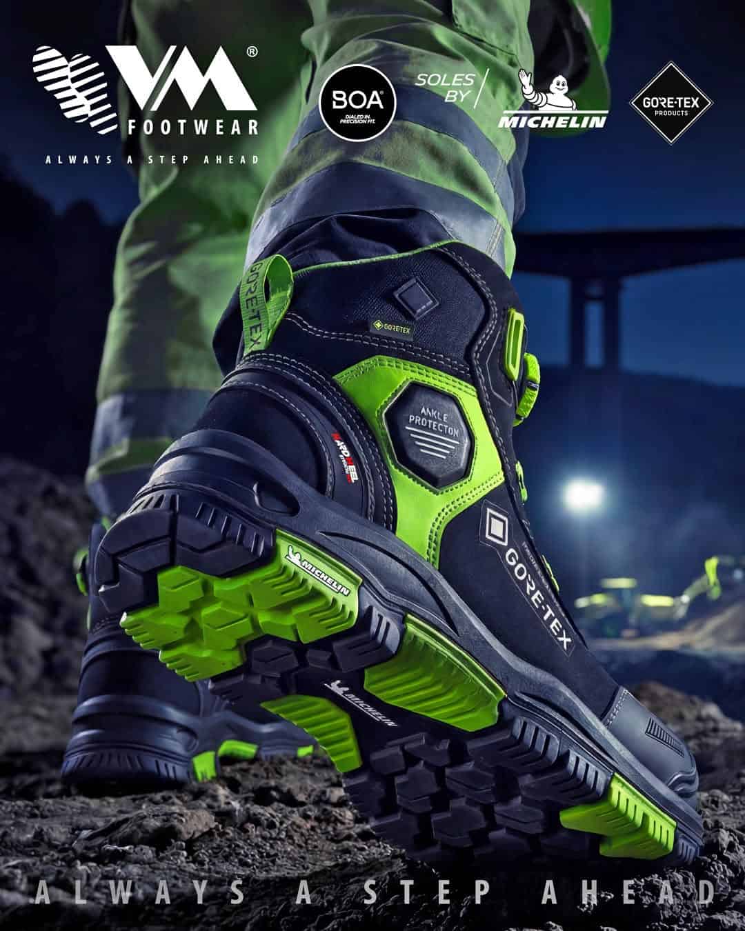 VM HOLLYWOOD 7880-S7L BOA trzewiki ochronne MICHELIN GORE-TEX już dostępny!!! 7 VM HOLLYWOOD 7880-S7L BOA trzewiki ochronne MICHELIN GORE-TEX już dostępny!!! – Bild 7
