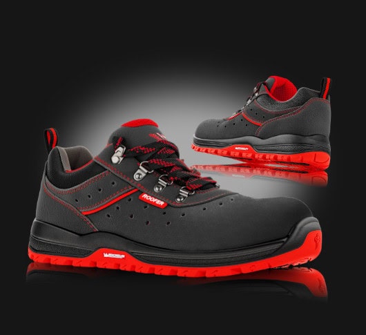 VM Półbuty robocze 8195-O1PL Norimberk – MICHELIN®, kevlarowa wkładka antyprzebiciowa, lekkie buty robocze