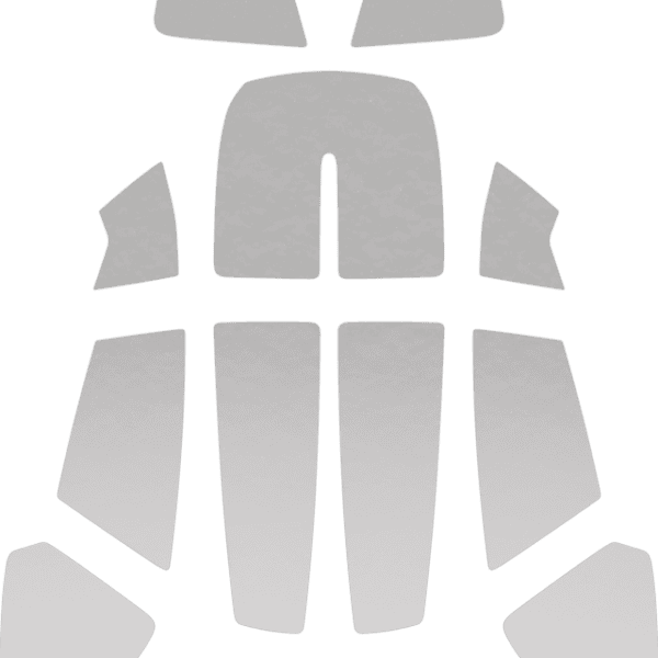 Naklejki odblaskowe Abus Scator (-E) – taśmy odblaskowe do kasków ochronnych BHP