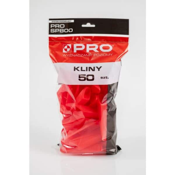 SYSTEM POZIOMUJĄCY PRO-SP800 - kliny od firmy PRO