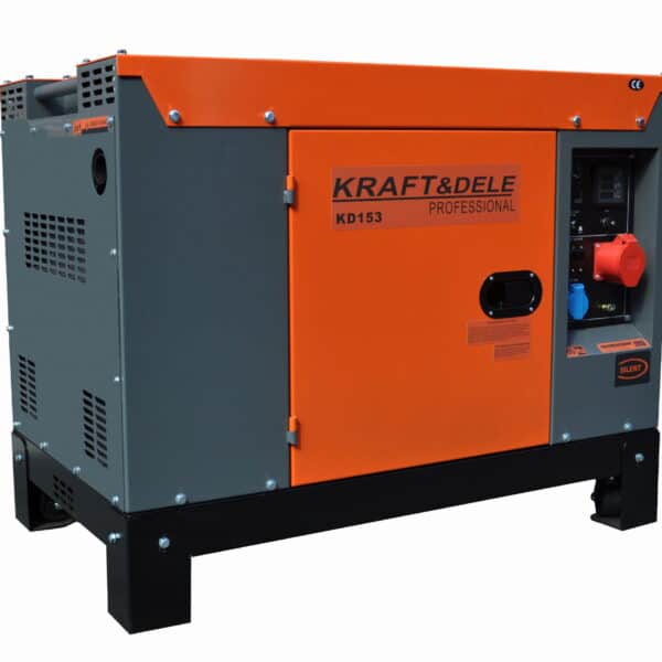 Agregat prądotwórczy trójfazowy DIESEL 14/15,5kW KD153 KRAFT&DELE