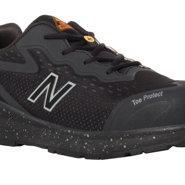 Buty robocze New Balance Logic S1 PL SR FO HRO – lekkie, oddychające, czarno-pomarańczowe