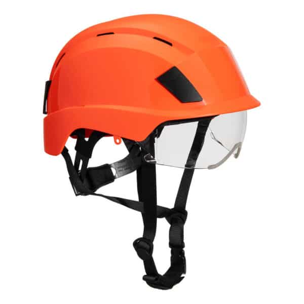 Kask ze zintegrowanymi okularami Portwest PS80