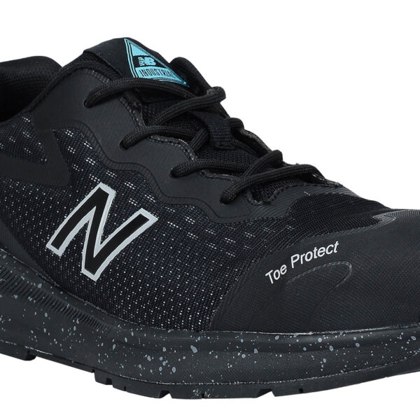 Damskie buty robocze New Balance Logic Womens S1 PL SR FO HRO – lekkie, oddychające, czarno-niebieskie