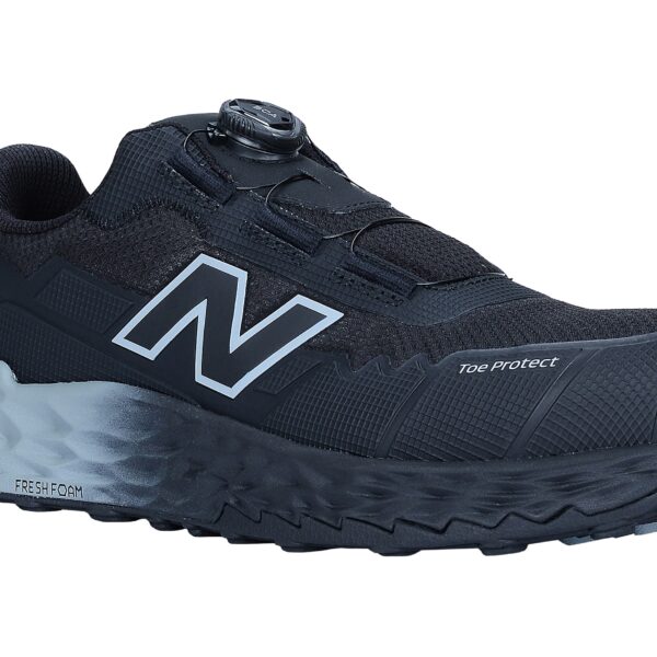 Buty robocze New Balance Cremorne BOA 2E S3L ESD HRO FO SR – szerokie, wodoodporne, czarno-szare