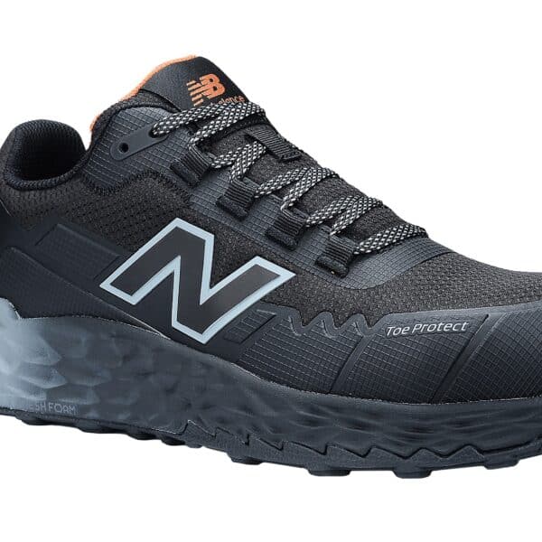 Damskie buty robocze New Balance Cremorne Womens S3L ESD HRO FO SR – wodoodporne, lekkie, czarno-szare