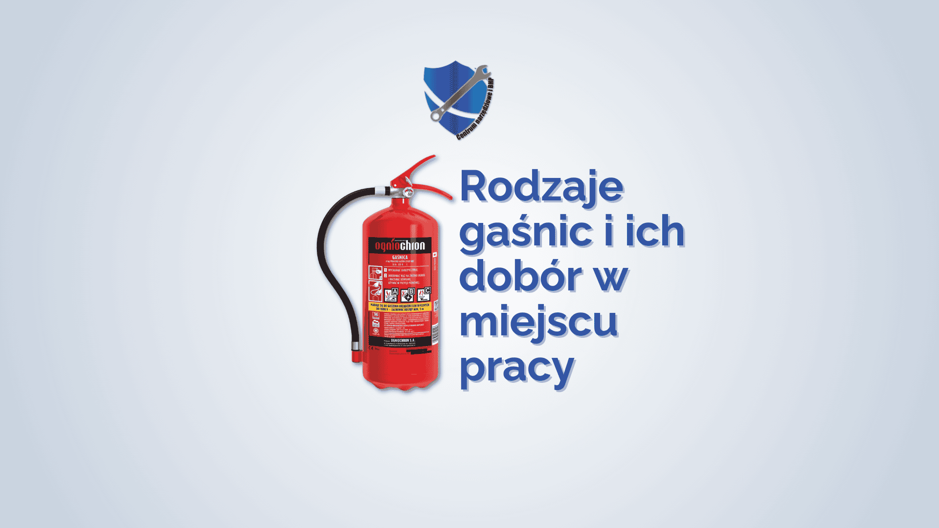 rodzaje gaśnic