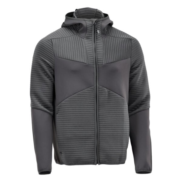 Bluza robocza Mascot 22603-681-89 – polar z zamkiem i kapturem, kamienna szarość