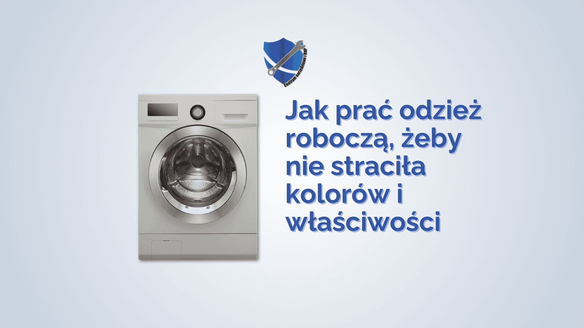 jak prawidłowo prać odzież roboczą