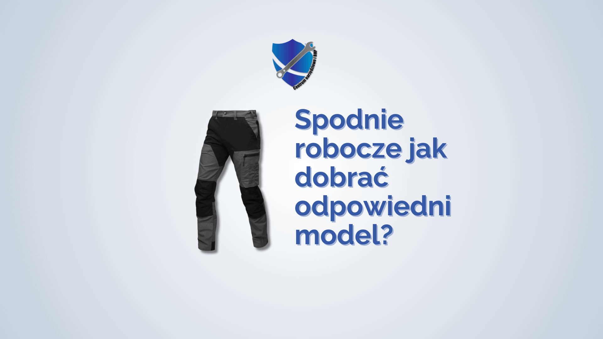 Spodnie robocze BHP