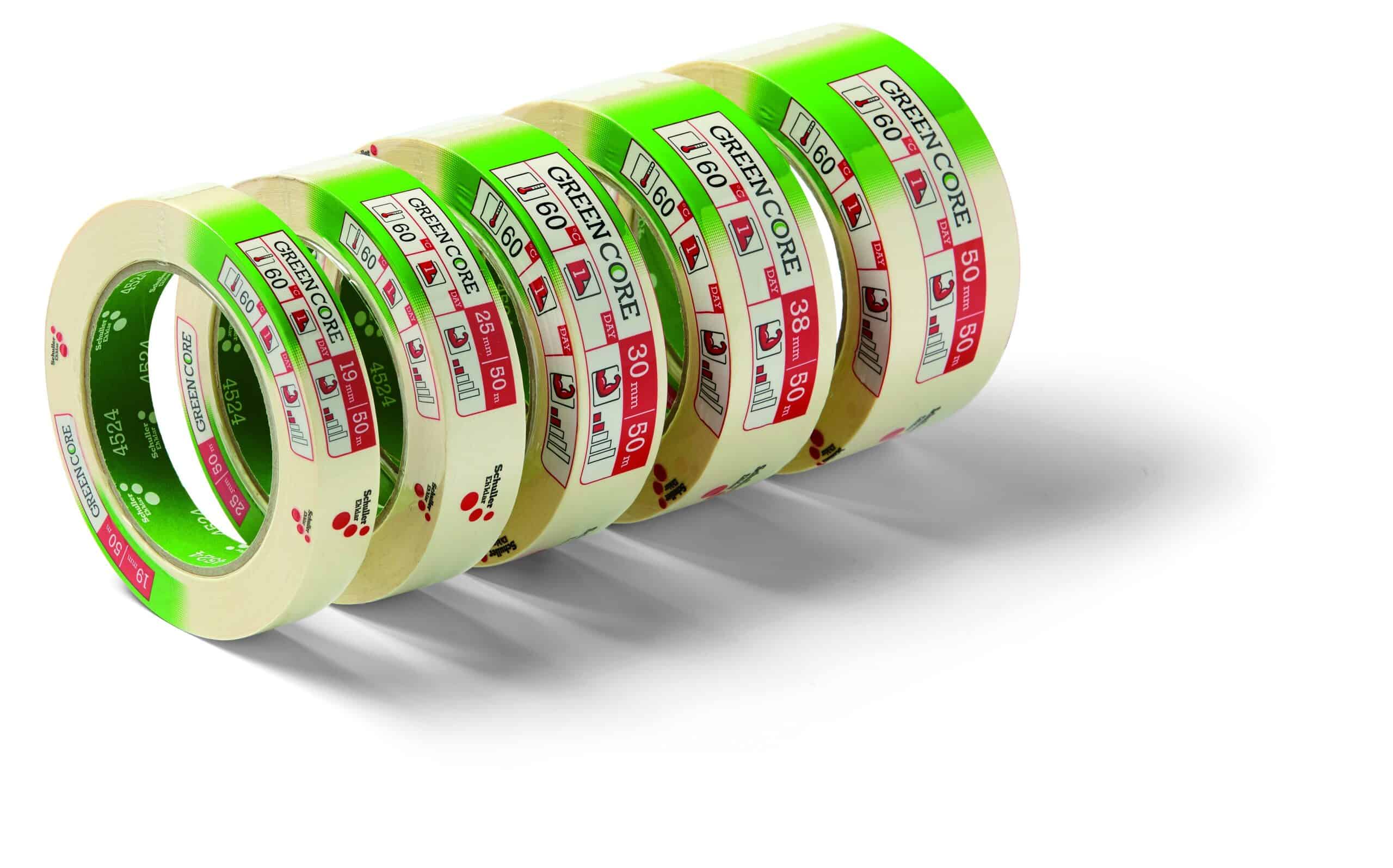 Taśma malarska Schuller Green Core – uniwersalna taśma maskująca (różne szerokości) 1 Taśma malarska Schuller Green Core – uniwersalna taśma maskująca (różne szerokości)