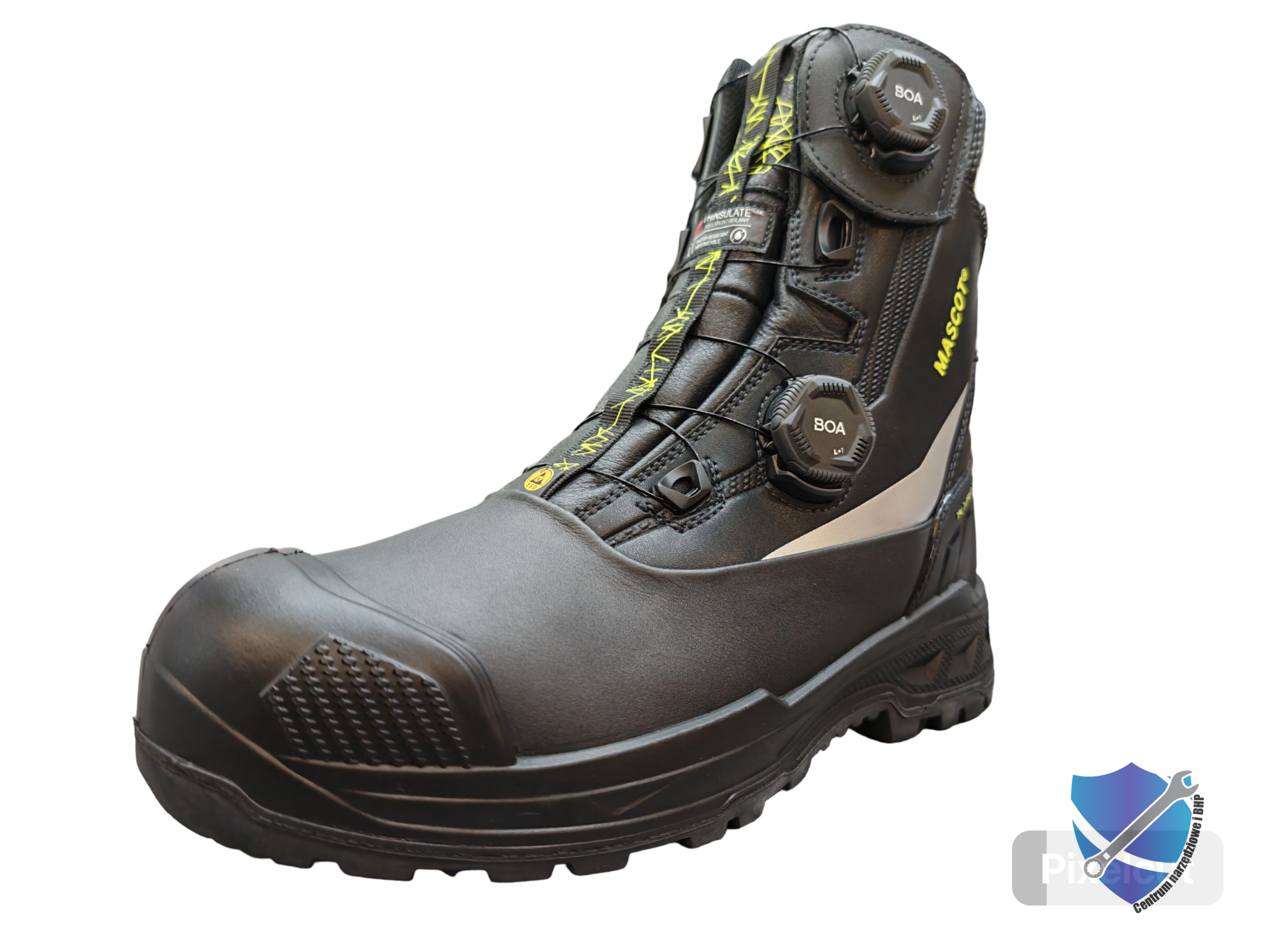 Buty ochronne Mascot F1301-902-09 FOOTWEAR INDUSTRY S7S – BOA®, wodoodporne, czarne 3 Buty ochronne Mascot F1301-902-09 FOOTWEAR INDUSTRY S7S – BOA®, wodoodporne, czarne - obrazek 3