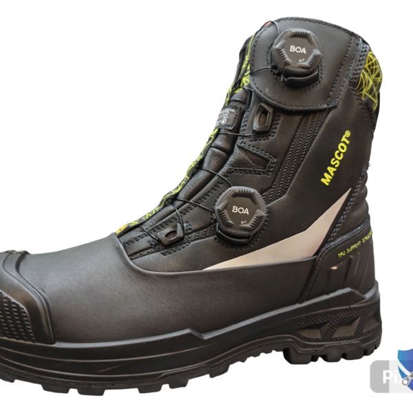 Buty ochronne Mascot F1301-902-09 FOOTWEAR INDUSTRY S7S – BOA®, wodoodporne, czarne