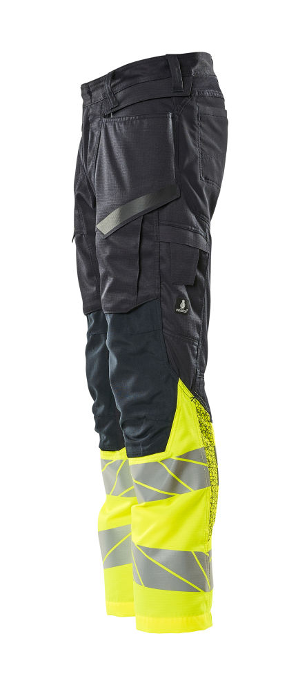 Spodnie robocze ostrzegawcze MASCOT ACCELERATE SAFE 19679-236-01017 – Hi-Vis klasa 1, Ripstop, Stretch, CORDURA®, granatowo-żółte 7 Spodnie robocze ostrzegawcze MASCOT ACCELERATE SAFE 19679-236-01017 – Hi-Vis klasa 1, Ripstop, Stretch, CORDURA®, granatowo-żółte - obrazek 7