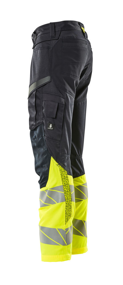 Spodnie robocze ostrzegawcze MASCOT ACCELERATE SAFE 19679-236-01017 – Hi-Vis klasa 1, Ripstop, Stretch, CORDURA®, granatowo-żółte 9 Spodnie robocze ostrzegawcze MASCOT ACCELERATE SAFE 19679-236-01017 – Hi-Vis klasa 1, Ripstop, Stretch, CORDURA®, granatowo-żółte - obrazek 9