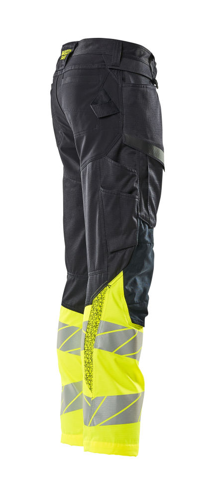 Spodnie robocze ostrzegawcze MASCOT ACCELERATE SAFE 19679-236-01017 – Hi-Vis klasa 1, Ripstop, Stretch, CORDURA®, granatowo-żółte 19 Spodnie robocze ostrzegawcze MASCOT ACCELERATE SAFE 19679-236-01017 – Hi-Vis klasa 1, Ripstop, Stretch, CORDURA®, granatowo-żółte - obrazek 19