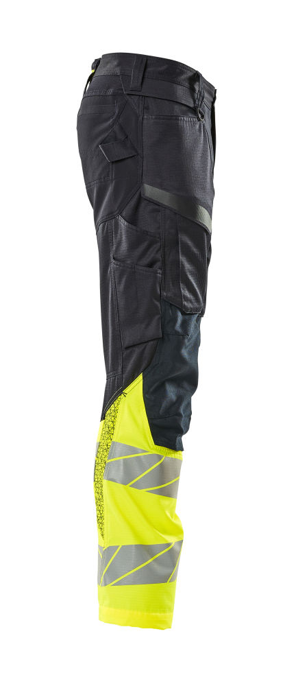 Spodnie robocze ostrzegawcze MASCOT ACCELERATE SAFE 19679-236-01017 – Hi-Vis klasa 1, Ripstop, Stretch, CORDURA®, granatowo-żółte 20 Spodnie robocze ostrzegawcze MASCOT ACCELERATE SAFE 19679-236-01017 – Hi-Vis klasa 1, Ripstop, Stretch, CORDURA®, granatowo-żółte - obrazek 20