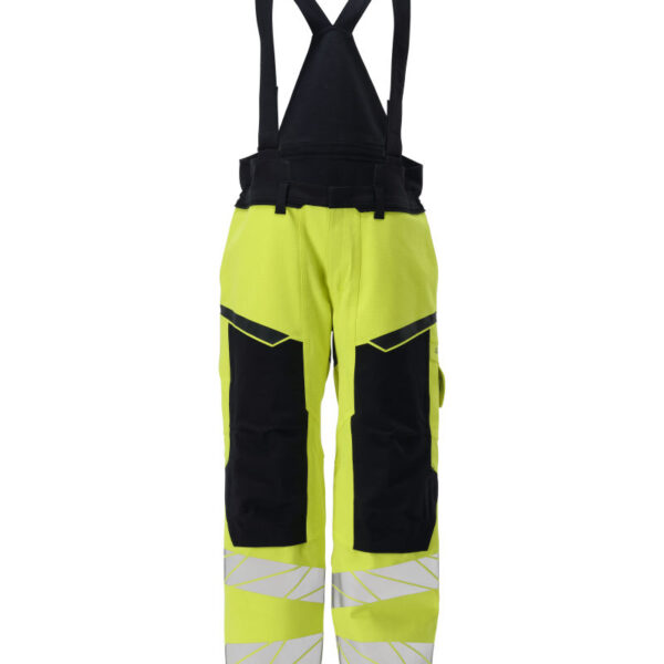 Odzież robocza, narzędzia - Centrum Narzędziowe i BHP Poznań 39 Spodnie ochronne MASCOT ACCELERATE MULTISAFE 21090-292-17010 – trudnopalne, antystatyczne, wodoodporne, łuk elektryczny APC 2, Hi-Vis klasa 2
