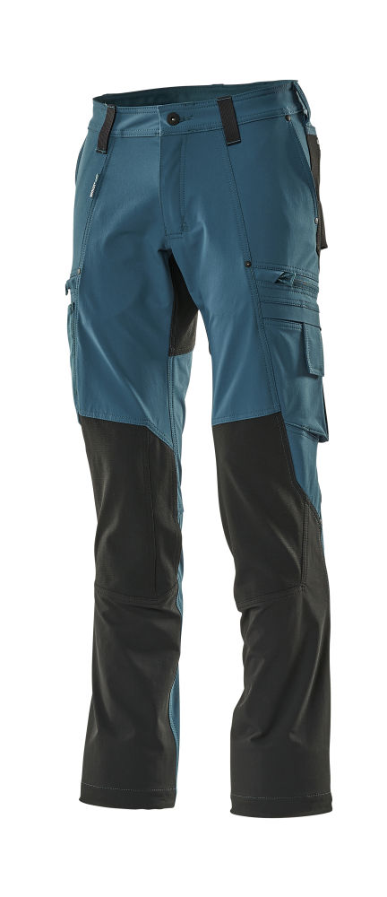 Spodnie robocze MASCOT ADVANCED 21679-311-4409 – ciemny petrolowy/czarne, ULTIMATE STRETCH, lekkie, CORDURA® 22 Spodnie robocze MASCOT ADVANCED 21679-311-4409 – ciemny petrolowy/czarne, ULTIMATE STRETCH, lekkie, CORDURA® – Bild 22