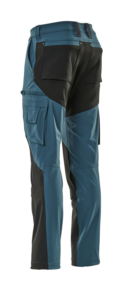 Spodnie robocze MASCOT ADVANCED 21679-311-4409 – ciemny petrolowy/czarne, ULTIMATE STRETCH, lekkie, CORDURA® 15 Spodnie robocze MASCOT ADVANCED 21679-311-4409 – ciemny petrolowy/czarne, ULTIMATE STRETCH, lekkie, CORDURA® – Bild 15