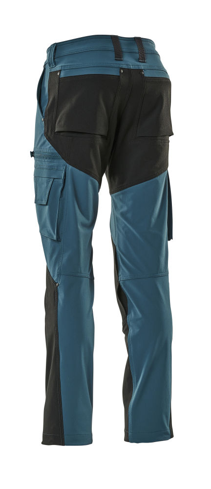 Spodnie robocze MASCOT ADVANCED 21679-311-4409 – ciemny petrolowy/czarne, ULTIMATE STRETCH, lekkie, CORDURA® 14 Spodnie robocze MASCOT ADVANCED 21679-311-4409 – ciemny petrolowy/czarne, ULTIMATE STRETCH, lekkie, CORDURA® – Bild 14