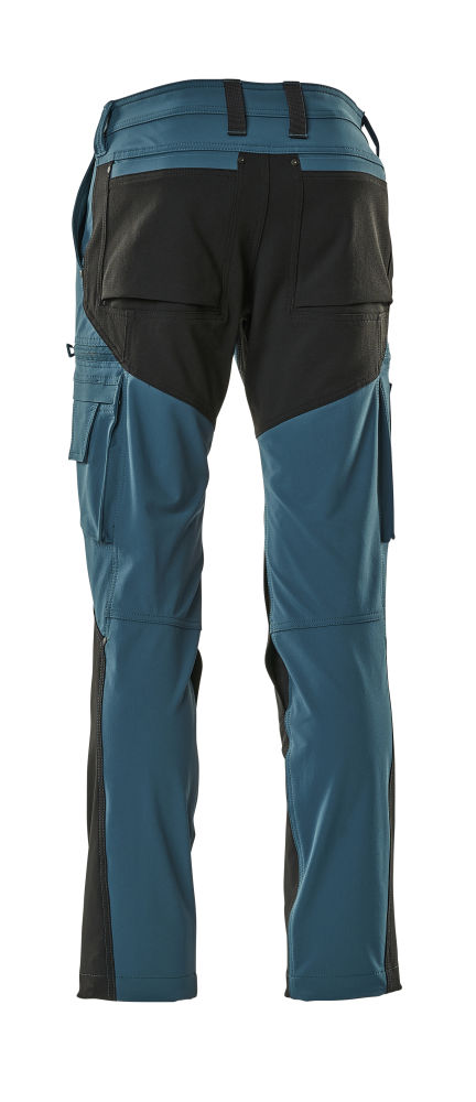 Spodnie robocze MASCOT ADVANCED 21679-311-4409 – ciemny petrolowy/czarne, ULTIMATE STRETCH, lekkie, CORDURA® 13 Spodnie robocze MASCOT ADVANCED 21679-311-4409 – ciemny petrolowy/czarne, ULTIMATE STRETCH, lekkie, CORDURA® – Bild 13
