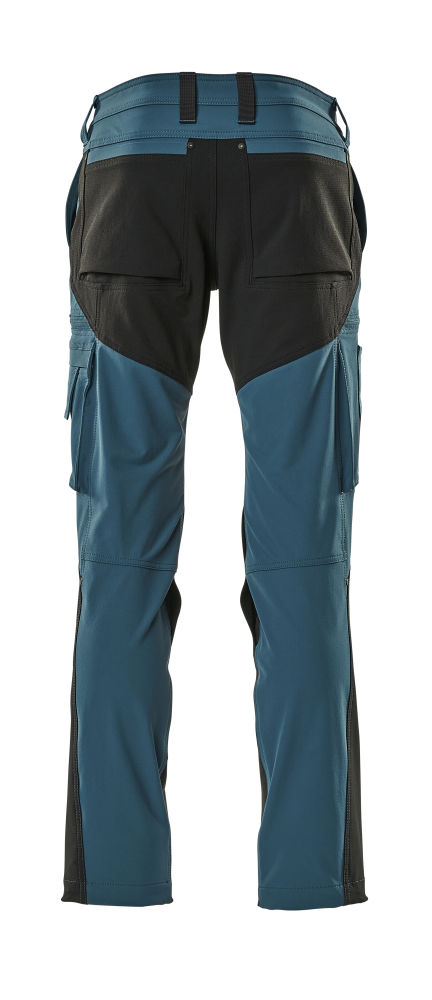 Spodnie robocze MASCOT ADVANCED 21679-311-4409 – ciemny petrolowy/czarne, ULTIMATE STRETCH, lekkie, CORDURA® 12 Spodnie robocze MASCOT ADVANCED 21679-311-4409 – ciemny petrolowy/czarne, ULTIMATE STRETCH, lekkie, CORDURA® – Bild 12