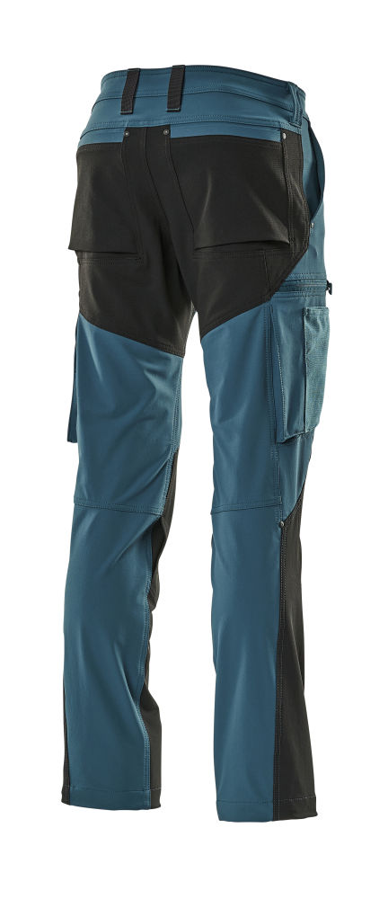 Spodnie robocze MASCOT ADVANCED 21679-311-4409 – ciemny petrolowy/czarne, ULTIMATE STRETCH, lekkie, CORDURA® 10 Spodnie robocze MASCOT ADVANCED 21679-311-4409 – ciemny petrolowy/czarne, ULTIMATE STRETCH, lekkie, CORDURA® – Bild 10