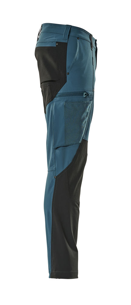 Spodnie robocze MASCOT ADVANCED 21679-311-4409 – ciemny petrolowy/czarne, ULTIMATE STRETCH, lekkie, CORDURA® 6 Spodnie robocze MASCOT ADVANCED 21679-311-4409 – ciemny petrolowy/czarne, ULTIMATE STRETCH, lekkie, CORDURA® – Bild 6