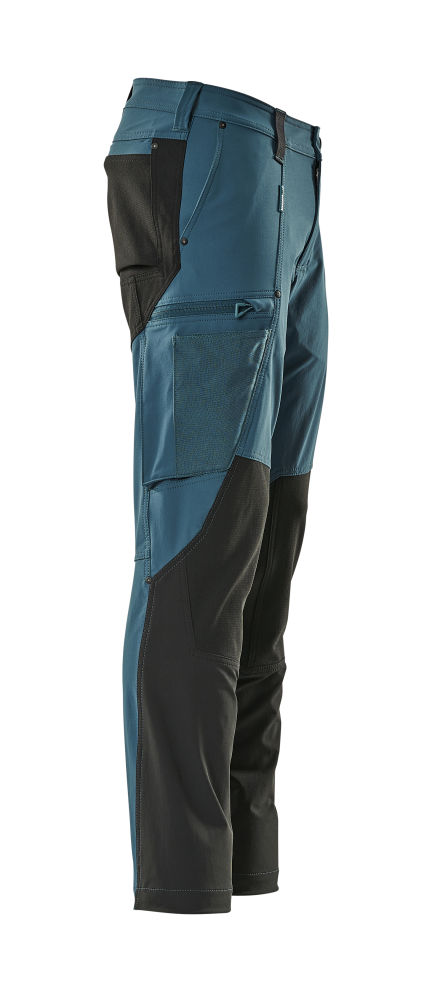 Spodnie robocze MASCOT ADVANCED 21679-311-4409 – ciemny petrolowy/czarne, ULTIMATE STRETCH, lekkie, CORDURA® 5 Spodnie robocze MASCOT ADVANCED 21679-311-4409 – ciemny petrolowy/czarne, ULTIMATE STRETCH, lekkie, CORDURA® – Bild 5