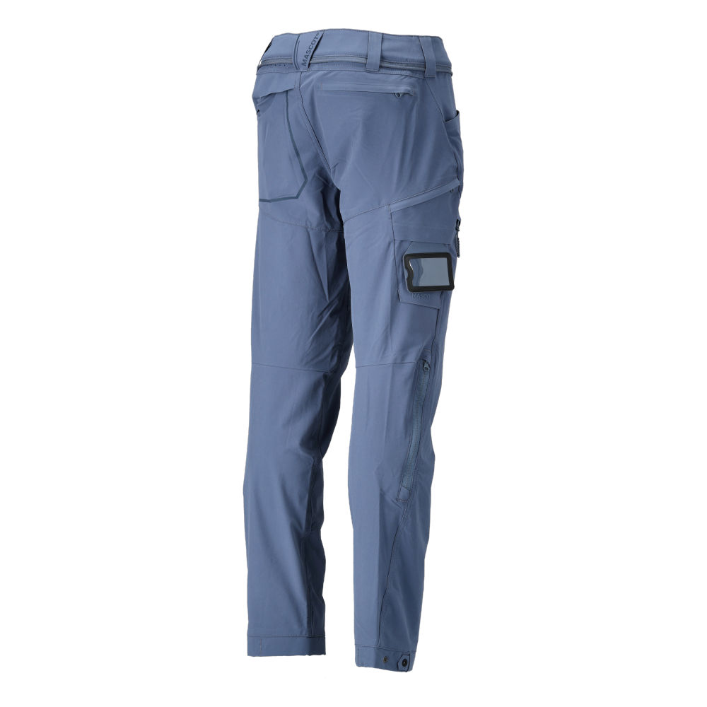 Spodnie robocze MASCOT CUSTOMIZED 22059-605-85 – ULTIMATE STRETCH, wentylowane, lekkie 180 g/m², Stone Blue 10 Spodnie robocze MASCOT CUSTOMIZED 22059-605-85 – ULTIMATE STRETCH, wentylowane, lekkie 180 g/m², Stone Blue - obrazek 10