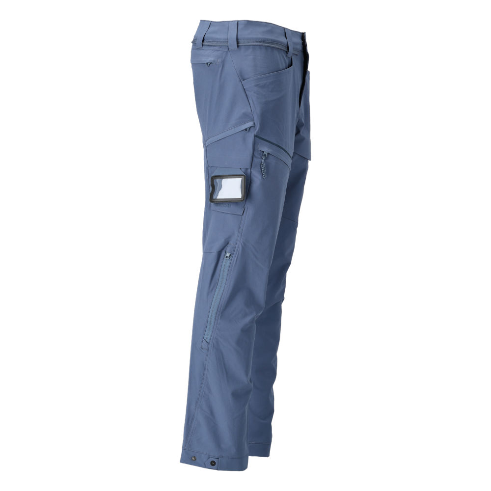 Spodnie robocze MASCOT CUSTOMIZED 22059-605-85 – ULTIMATE STRETCH, wentylowane, lekkie 180 g/m², Stone Blue 6 Spodnie robocze MASCOT CUSTOMIZED 22059-605-85 – ULTIMATE STRETCH, wentylowane, lekkie 180 g/m², Stone Blue - obrazek 6