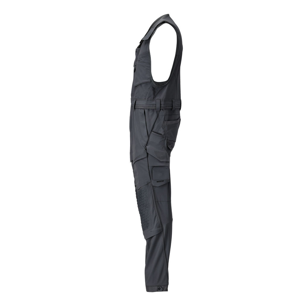 Ogrodniczki robocze MASCOT CUSTOMIZED 22069-311-09 – ULTIMATE STRETCH, CORDURA®, kieszenie na nakolanniki, czarne 7 Ogrodniczki robocze MASCOT CUSTOMIZED 22069-311-09 – ULTIMATE STRETCH, CORDURA®, kieszenie na nakolanniki, czarne - obrazek 7