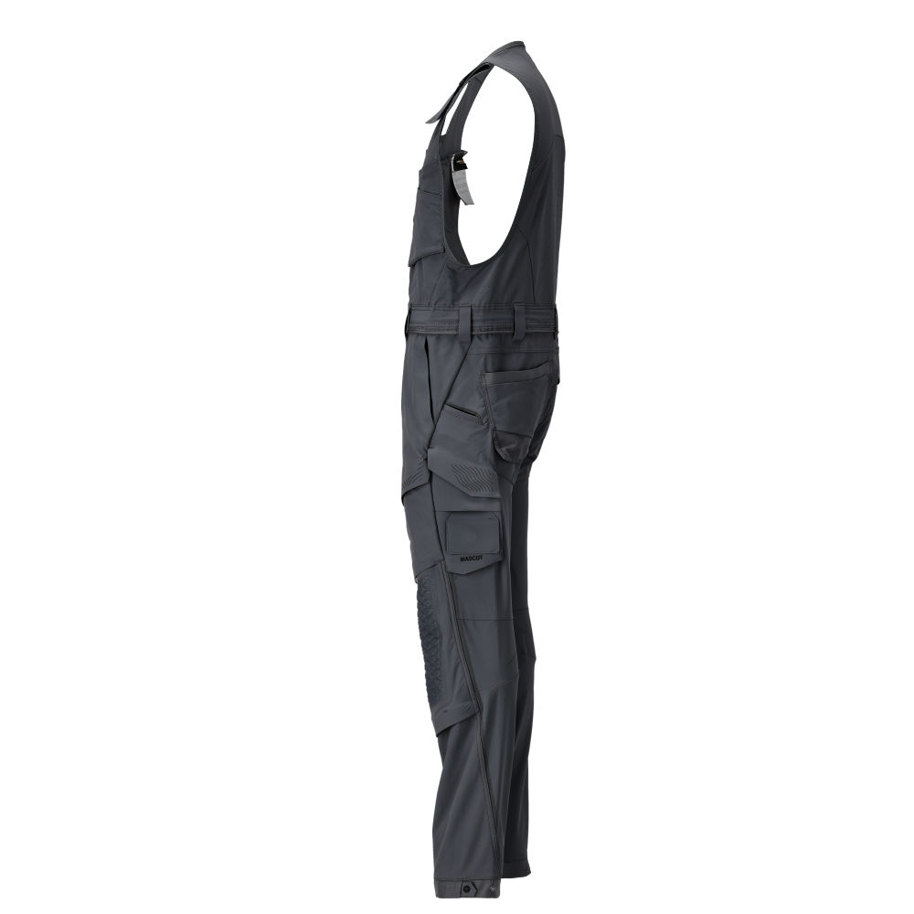 Ogrodniczki robocze MASCOT CUSTOMIZED 22069-311-09 – ULTIMATE STRETCH, CORDURA®, kieszenie na nakolanniki, czarne 8 Ogrodniczki robocze MASCOT CUSTOMIZED 22069-311-09 – ULTIMATE STRETCH, CORDURA®, kieszenie na nakolanniki, czarne - obrazek 8