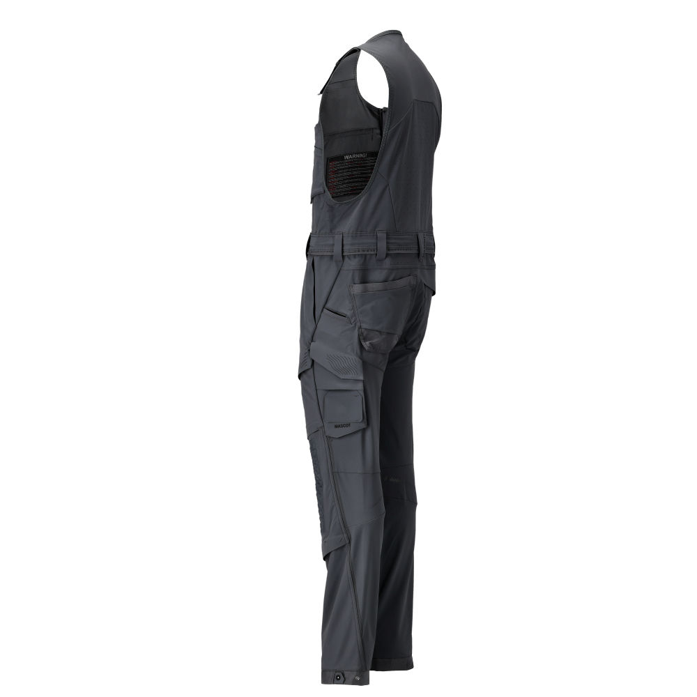 Ogrodniczki robocze MASCOT CUSTOMIZED 22069-311-09 – ULTIMATE STRETCH, CORDURA®, kieszenie na nakolanniki, czarne 9 Ogrodniczki robocze MASCOT CUSTOMIZED 22069-311-09 – ULTIMATE STRETCH, CORDURA®, kieszenie na nakolanniki, czarne - obrazek 9