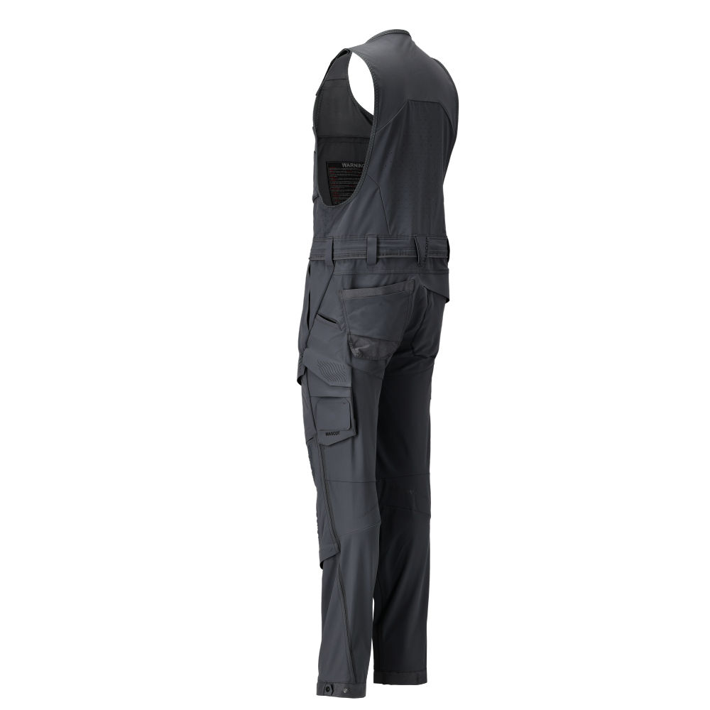 Ogrodniczki robocze MASCOT CUSTOMIZED 22069-311-09 – ULTIMATE STRETCH, CORDURA®, kieszenie na nakolanniki, czarne 10 Ogrodniczki robocze MASCOT CUSTOMIZED 22069-311-09 – ULTIMATE STRETCH, CORDURA®, kieszenie na nakolanniki, czarne - obrazek 10
