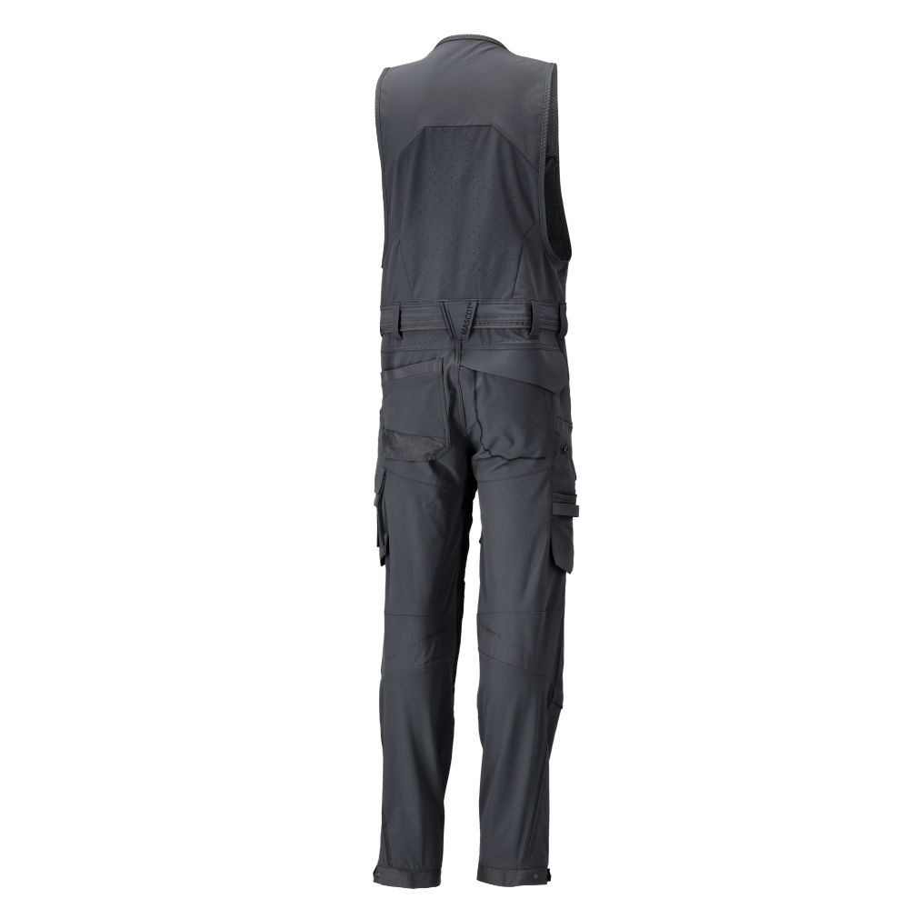 Ogrodniczki robocze MASCOT CUSTOMIZED 22069-311-09 – ULTIMATE STRETCH, CORDURA®, kieszenie na nakolanniki, czarne 14 Ogrodniczki robocze MASCOT CUSTOMIZED 22069-311-09 – ULTIMATE STRETCH, CORDURA®, kieszenie na nakolanniki, czarne - obrazek 14
