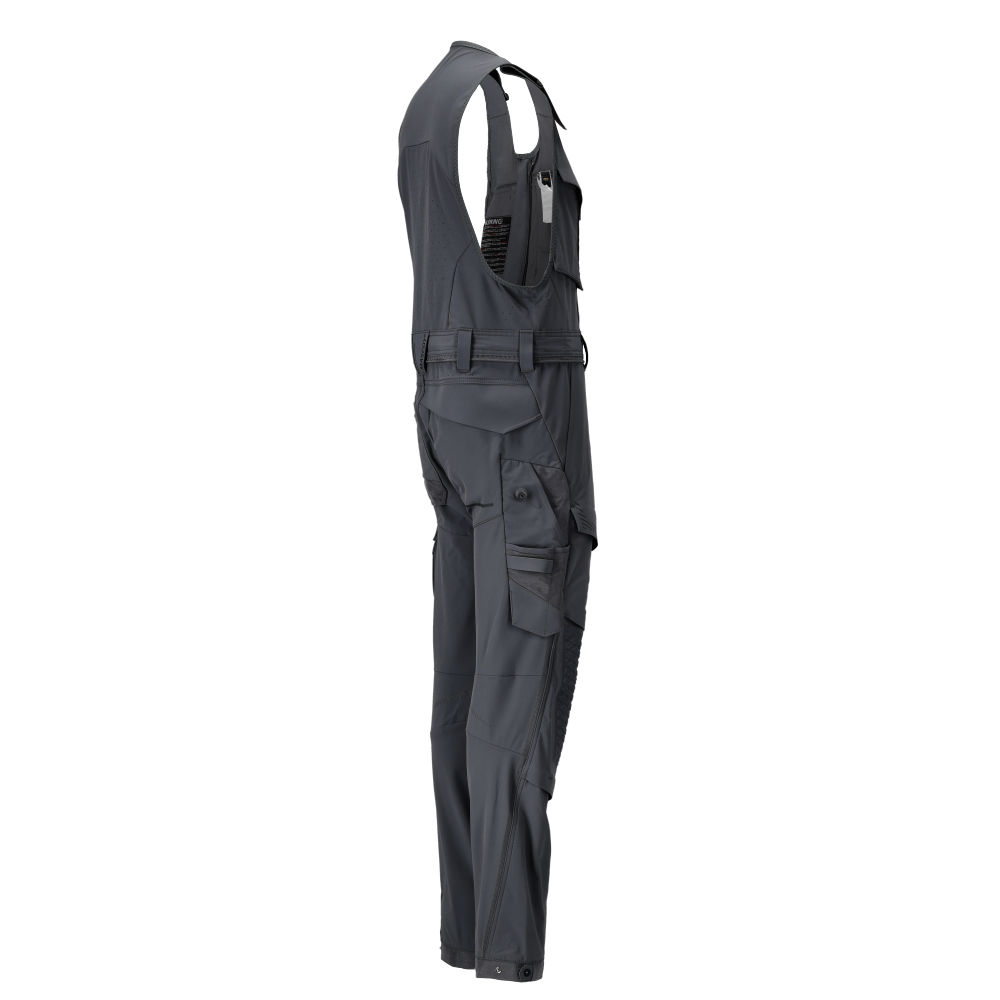 Ogrodniczki robocze MASCOT CUSTOMIZED 22069-311-09 – ULTIMATE STRETCH, CORDURA®, kieszenie na nakolanniki, czarne 18 Ogrodniczki robocze MASCOT CUSTOMIZED 22069-311-09 – ULTIMATE STRETCH, CORDURA®, kieszenie na nakolanniki, czarne - obrazek 18