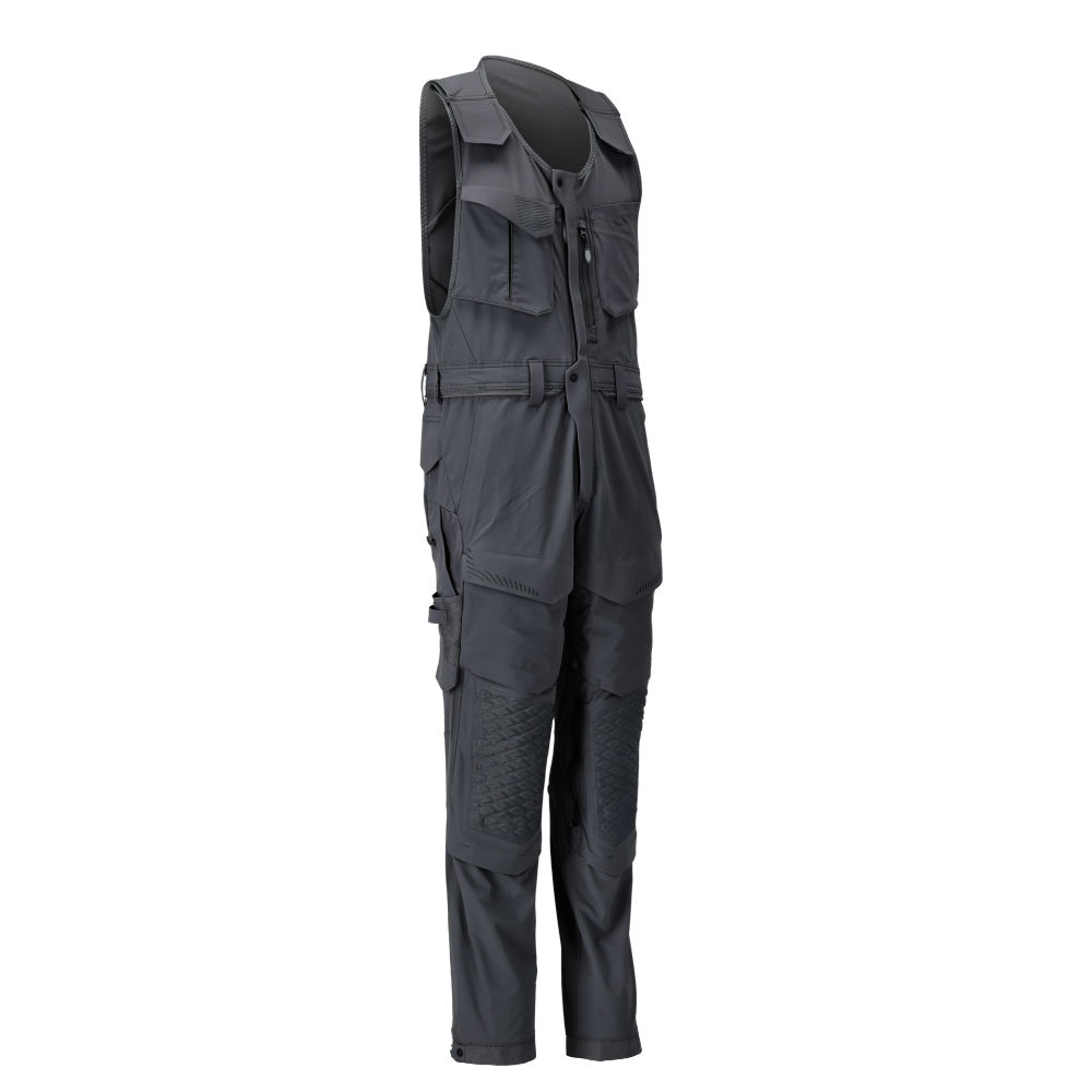 Ogrodniczki robocze MASCOT CUSTOMIZED 22069-311-09 – ULTIMATE STRETCH, CORDURA®, kieszenie na nakolanniki, czarne 23 Ogrodniczki robocze MASCOT CUSTOMIZED 22069-311-09 – ULTIMATE STRETCH, CORDURA®, kieszenie na nakolanniki, czarne - obrazek 23