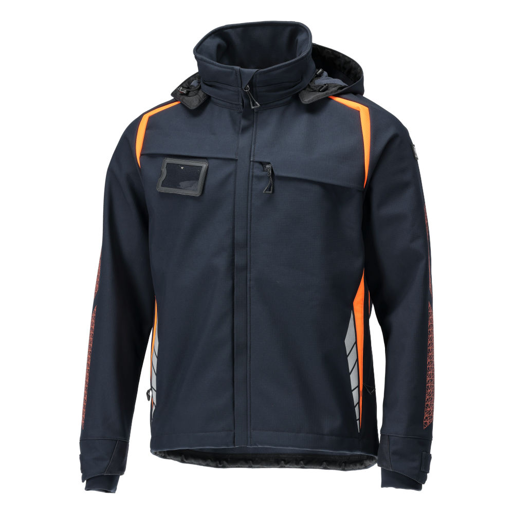 MASCOT ACCELERATE SAFE 23002-246-01014 – kurtka softshell z kapturem, ciemny granat/pomarańcz hi-vis 23 MASCOT ACCELERATE SAFE 23002-246-01014 – kurtka softshell z kapturem, ciemny granat/pomarańcz hi-vis - obrazek 23