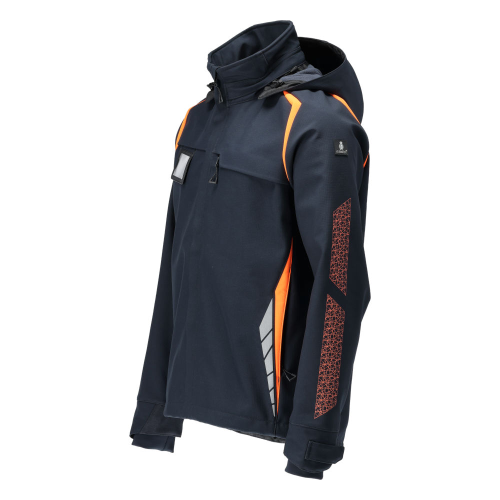 MASCOT ACCELERATE SAFE 23002-246-01014 – kurtka softshell z kapturem, ciemny granat/pomarańcz hi-vis 20 MASCOT ACCELERATE SAFE 23002-246-01014 – kurtka softshell z kapturem, ciemny granat/pomarańcz hi-vis - obrazek 20