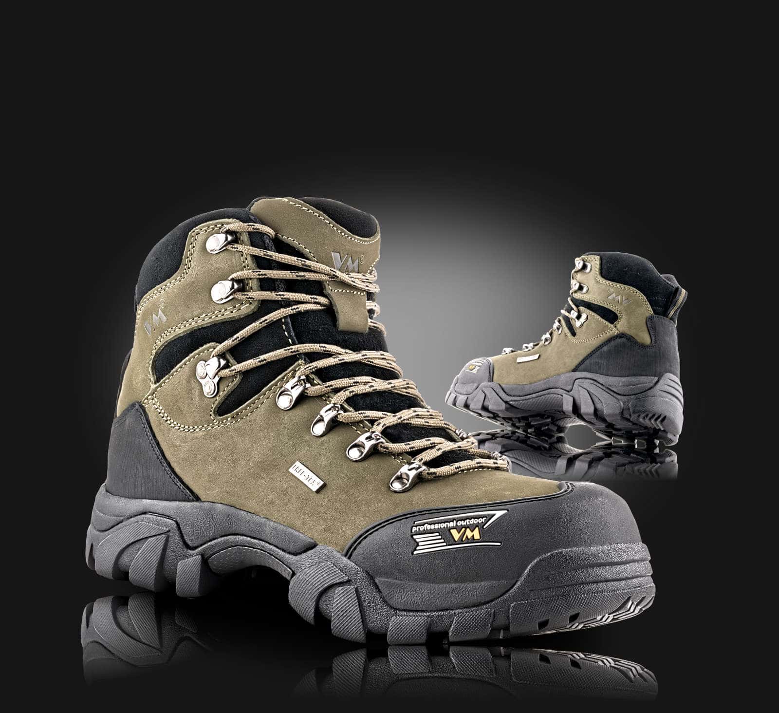 VM Footwear NEW BOSTON 4920-08 – wodoodporne trzewiki outdoor trekkingowe z membraną 3 VM Footwear NEW BOSTON 4920-08 – wodoodporne trzewiki outdoor trekkingowe z membraną - obrazek 3