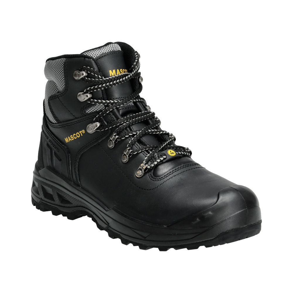 Buty ochronne MASCOT ELBRUS F0074-902-0907 S3S SR HRO ESD – skórzane, aluminiowy podnosek, podeszwa MASCOGRIP® 22 Buty ochronne MASCOT ELBRUS F0074-902-0907 S3S SR HRO ESD – skórzane, aluminiowy podnosek, podeszwa MASCOGRIP® - obrazek 22