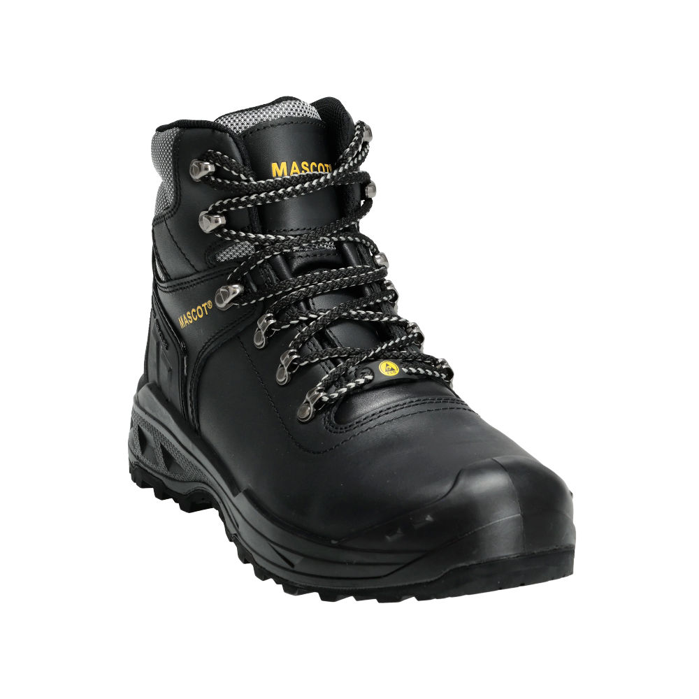 Buty ochronne MASCOT ELBRUS F0074-902-0907 S3S SR HRO ESD – skórzane, aluminiowy podnosek, podeszwa MASCOGRIP® 21 Buty ochronne MASCOT ELBRUS F0074-902-0907 S3S SR HRO ESD – skórzane, aluminiowy podnosek, podeszwa MASCOGRIP® - obrazek 21