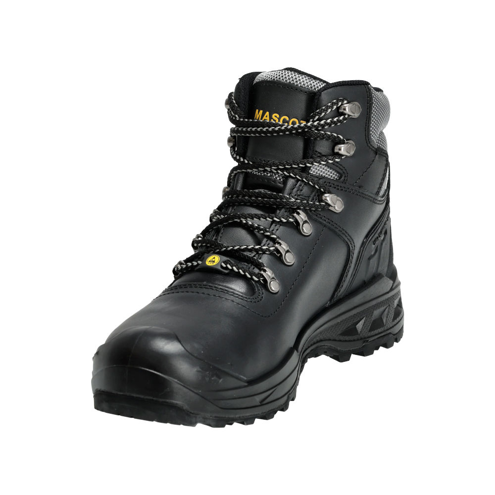Buty ochronne MASCOT ELBRUS F0074-902-0907 S3S SR HRO ESD – skórzane, aluminiowy podnosek, podeszwa MASCOGRIP® 17 Buty ochronne MASCOT ELBRUS F0074-902-0907 S3S SR HRO ESD – skórzane, aluminiowy podnosek, podeszwa MASCOGRIP® - obrazek 17